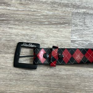 Silver Star leather belt small